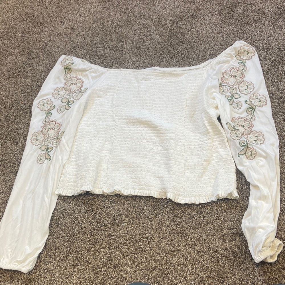 Lucky brand off shoulder top
